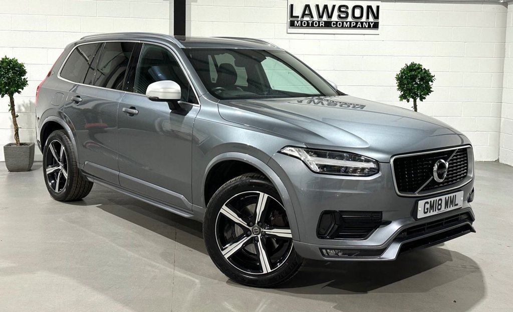 USED 2018 18 VOLVO XC90 2.0 D5 PowerPulse R-Design SUV 5dr Diesel Auto 4WD Euro 6 (s/s) (235 ps) 