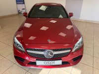 USED 2019 19 MERCEDES-BENZ C-CLASS 2.0 C300 AMG Line (Premium) Coupe 2dr Petrol G-Tronic+ Euro 6 (s/s) (258 ps) BLACK HALF ANTHRACITE & SUEDE LEATHER, STAELLITE NAVIGATION, CLIMATE CONTROL, ELECTRIC FOLDING MIRRORS, FRONT & REAR PARKING SENSORS, MULTI FUNCTION STEERING WHEEL, CRUISE CONTROL, BLUETOOTH, MERCEDES ME CONNECT, HEATED FRONT SEATS, CUP HOLDER, 19&rdquo; ALLOY WHEELS, DAB