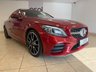 USED 2019 19 MERCEDES-BENZ C-CLASS 2.0 C300 AMG Line (Premium) Coupe 2dr Petrol G-Tronic+ Euro 6 (s/s) (258 ps) BLACK HALF ANTHRACITE & SUEDE LEATHER, STAELLITE NAVIGATION, CLIMATE CONTROL, ELECTRIC FOLDING MIRRORS, FRONT & REAR PARKING SENSORS, MULTI FUNCTION STEERING WHEEL, CRUISE CONTROL, BLUETOOTH, MERCEDES ME CONNECT, HEATED FRONT SEATS, CUP HOLDER, 19&rdquo; ALLOY WHEELS, DAB