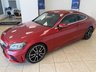 USED 2019 19 MERCEDES-BENZ C-CLASS 2.0 C300 AMG Line (Premium) Coupe 2dr Petrol G-Tronic+ Euro 6 (s/s) (258 ps) BLACK HALF ANTHRACITE & SUEDE LEATHER, STAELLITE NAVIGATION, CLIMATE CONTROL, ELECTRIC FOLDING MIRRORS, FRONT & REAR PARKING SENSORS, MULTI FUNCTION STEERING WHEEL, CRUISE CONTROL, BLUETOOTH, MERCEDES ME CONNECT, HEATED FRONT SEATS, CUP HOLDER, 19&rdquo; ALLOY WHEELS, DAB