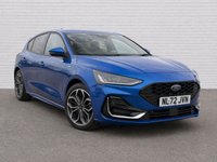 USED 2022 72 FORD FOCUS 1.0T EcoBoost MHEV ST-Line Vignale Hatchback 5dr Petrol Hybrid Manual Euro 6 (s/s) (155 ps) 2 OWNERS, SAT NAV, HEATED SEATS
