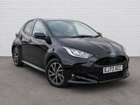 USED 2023 73 TOYOTA YARIS 1.5 VVT-h Design Hatchback 5dr Petrol Hybrid E-CVT Euro 6 (s/s) (116 ps) 1 OWNER, REAR CAMERA, AUTO
