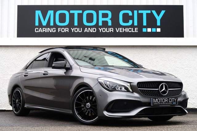 2019 19 MERCEDES-BENZ CLA 2.1 CLA220d AMG Line Night Edition (Plus) Coupe 4dr Diesel 7G-DCT Euro 6 (s/s) (170 ps) VERY TOP OF ITS RANGE AUTO