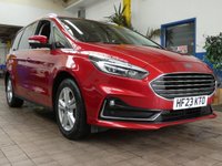 USED 2023 23 FORD GALAXY 2.5h Duratec Titanium MPV 5dr Petrol Hybrid CVT Euro 6 (s/s) (190 ps) LUX PACK SAT NAV LEATHER HEATED SEATS CRUISE CONTROL PARKING SENSORS 1 OWNER EXCELLENT SERVICE HISTORY WARRANTY