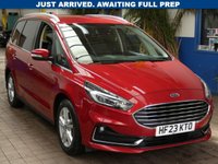 USED 2023 23 FORD GALAXY 2.5h Duratec Titanium MPV 5dr Petrol Hybrid CVT Euro 6 (s/s) (190 ps) LUX PACK SAT NAV LEATHER HEATED SEATS CRUISE CONTROL PARKING SENSORS 1 OWNER EXCELLENT SERVICE HISTORY WARRANTY