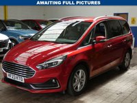 USED 2023 23 FORD GALAXY 2.5h Duratec Titanium MPV 5dr Petrol Hybrid CVT Euro 6 (s/s) (190 ps) LUX PACK SAT NAV LEATHER HEATED SEATS CRUISE CONTROL PARKING SENSORS 1 OWNER EXCELLENT SERVICE HISTORY WARRANTY