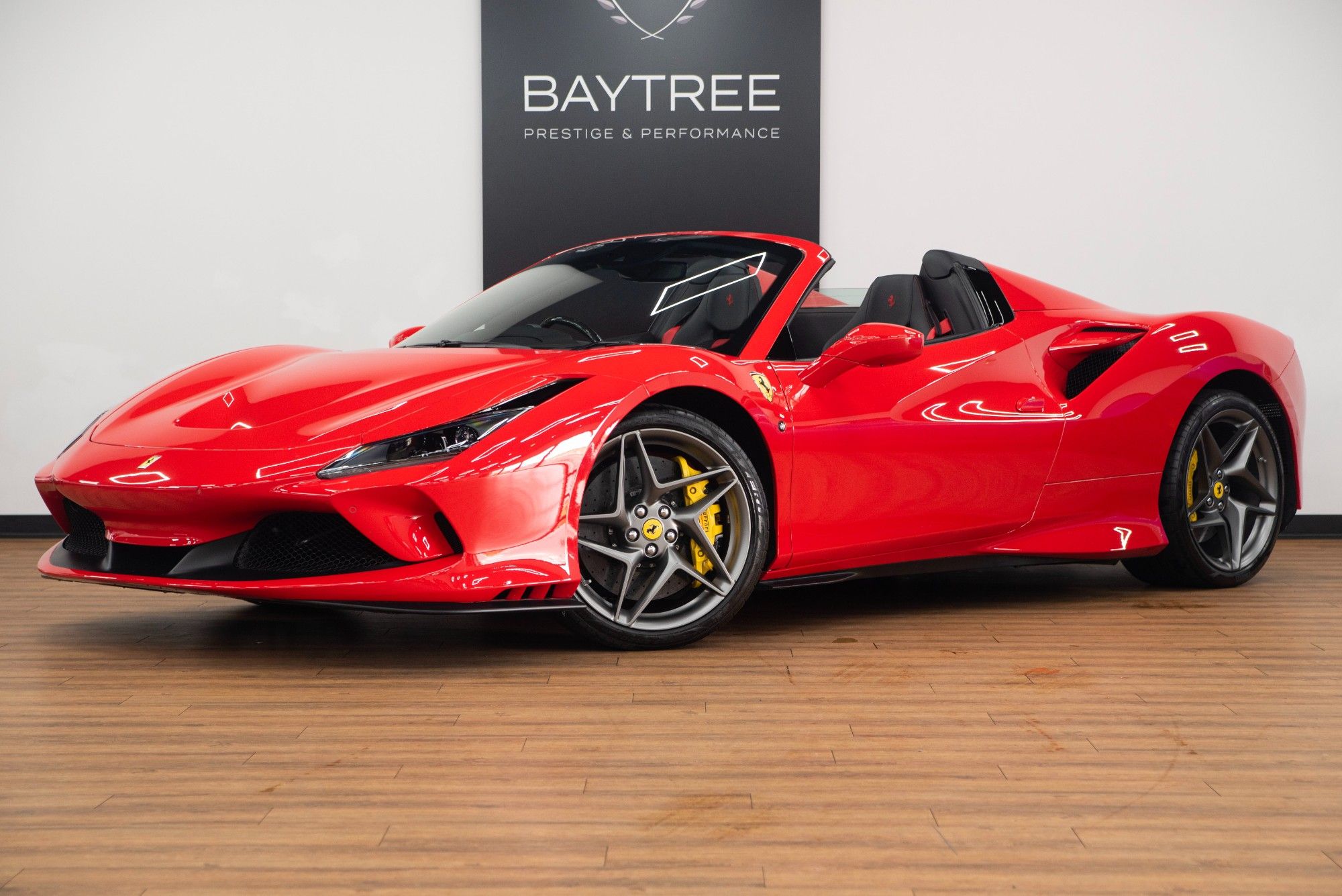 USED 2021 F FERRARI F8 Spider 3.9T V8 Convertible 
