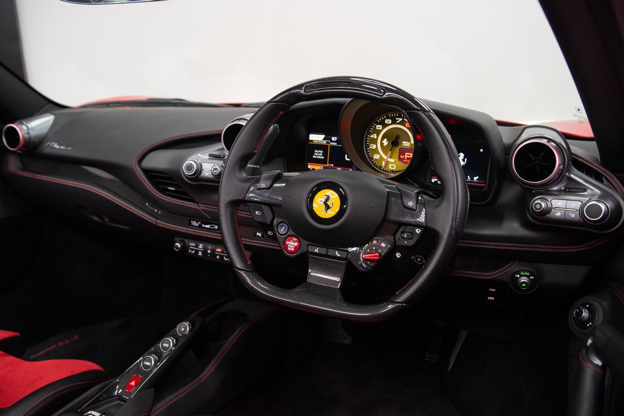 USED 2021 F FERRARI F8 Spider 3.9T V8 Convertible 