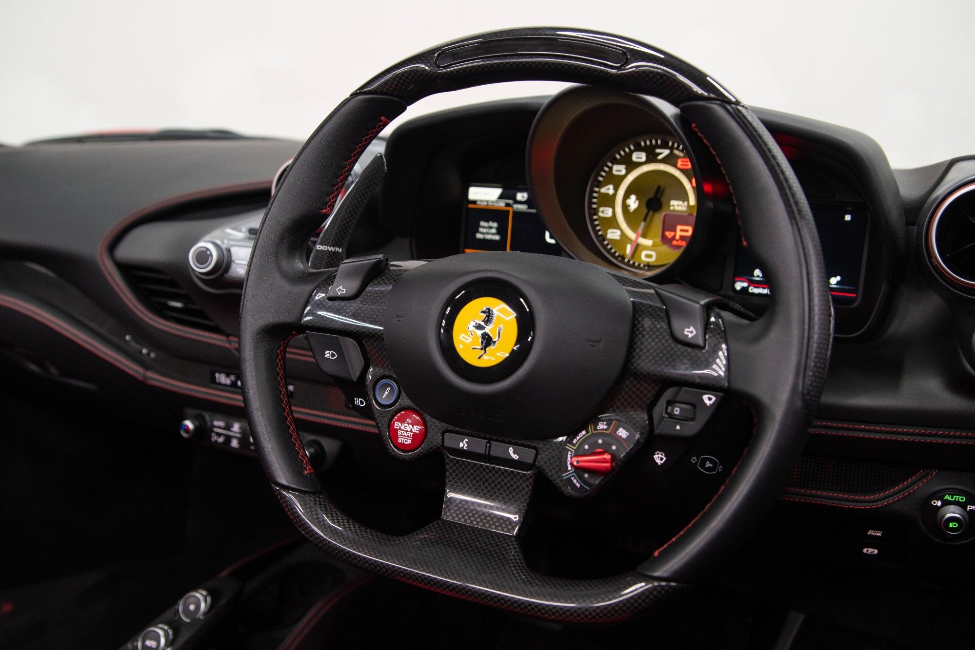 USED 2021 F FERRARI F8 Spider 3.9T V8 Convertible 