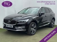 USED 2022 72 VOLVO XC60 2.0h T8 Recharge 18.8kWh Ultimate Bright SUV 5dr Petrol Plug-in Hybrid Auto AWD Euro 6 (s/s) (455 ps) 