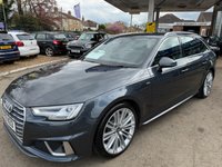 USED 2019 19 AUDI A4 AVANT 2.0 TDI 40 S line Estate 5dr Diesel S Tronic Euro 6 (s/s) (190 ps) 