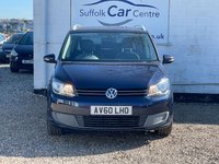 USED 2010 60 VOLKSWAGEN TOURAN 2.0 TDI SE MPV 5dr Diesel Manual Euro 5 (140 ps) www.suffolkcarcentre.co.uk - Located at Lowestoft