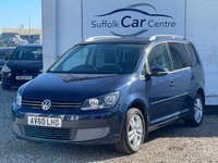 USED 2010 60 VOLKSWAGEN TOURAN 2.0 TDI SE MPV 5dr Diesel Manual Euro 5 (140 ps) www.suffolkcarcentre.co.uk - Located at Lowestoft