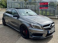 USED 2014 14 MERCEDES-BENZ A-CLASS 2.0 A45 AMG Hatchback 5dr Petrol SpdS DCT 4MATIC Euro 6 (s/s) (360 ps) 