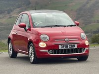 USED 2018 18 FIAT 500 1.2 Lounge Hatchback 3dr Petrol Manual Euro 6 (s/s) (69 bhp) Air con, Nav, Panoramic Roof, Apple Car Play