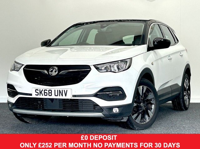View our Vauxhall Grandland X 1.2 Turbo GPF Sport Nav SUV 5dr Petrol Auto Euro 6 (s/s) (130 ps)