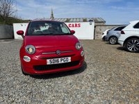 USED 2016 16 FIAT 500 1.2 ECO Pop Star Hatchback 3dr Petrol Manual Euro 6 (s/s) (69 bhp) 