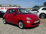 USED 2016 16 FIAT 500 1.2 ECO Pop Star Hatchback 3dr Petrol Manual Euro 6 (s/s) (69 bhp) 