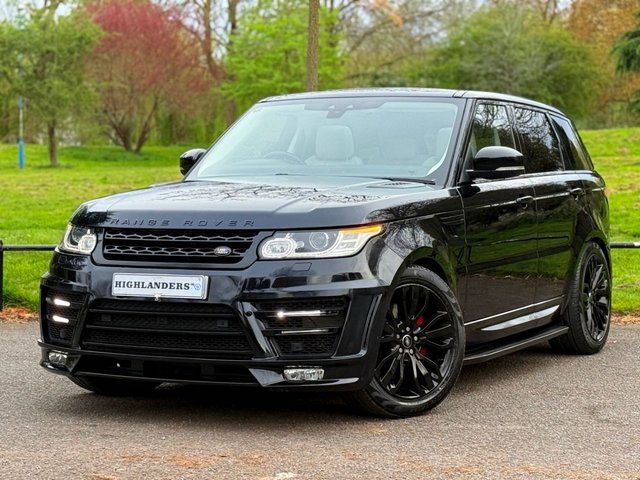 2017 17 Land Rover Range Rover Sport 3.0 SD V6 HSE DYNAMIC LUMMA KIT BLACK PACK PAN ROOF WIDE SCREEN MEDIA HEATED SEATS SAT NAV REAR CAM STEPS 306 BHP