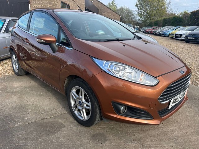2013 FIESTA 1.0 ZETEC HATCHBACK 3DR PETROL MANUAL EURO 5 S S 80 PS... photo