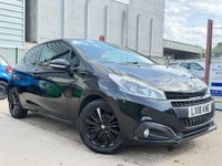 USED 2018 18 PEUGEOT 208 1.2 PureTech Black Edition Euro 6 3dr LOW MILES NEW MOT ULEZ