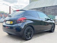 USED 2018 18 PEUGEOT 208 1.2 PureTech Black Edition Euro 6 3dr LOW MILES NEW MOT ULEZ