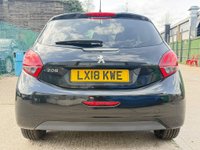 USED 2018 18 PEUGEOT 208 1.2 PureTech Black Edition Euro 6 3dr LOW MILES NEW MOT ULEZ