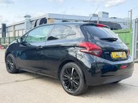 USED 2018 18 PEUGEOT 208 1.2 PureTech Black Edition Euro 6 3dr LOW MILES NEW MOT ULEZ