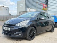 USED 2018 18 PEUGEOT 208 1.2 PureTech Black Edition Euro 6 3dr LOW MILES NEW MOT ULEZ