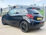 USED 2018 18 PEUGEOT 208 1.2 PureTech Black Edition Euro 6 3dr LOW MILES NEW MOT ULEZ