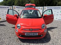 USED 2019 69 FIAT 500 1.2 Lounge Hatchback 3dr Petrol Manual Euro 6 (s/s) (69 bhp) 