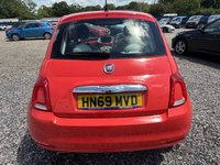 USED 2019 69 FIAT 500 1.2 Lounge Hatchback 3dr Petrol Manual Euro 6 (s/s) (69 bhp) 