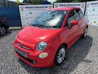 USED 2019 69 FIAT 500 1.2 Lounge Hatchback 3dr Petrol Manual Euro 6 (s/s) (69 bhp) 