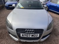 USED 2007 07 AUDI TT 2.0 TFSI Roadster 2dr Petrol S Tronic Euro 4 (200 ps) LEATHER, LOW MILEAGE, GREAT EXAMPLE FOR SUMMER, F.S.H