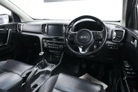 USED 2016 16 KIA SPORTAGE 2.0 CRDi KX-3 AWD Euro 6 5dr Black Leather, Sat Nav
