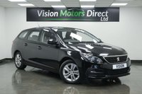 USED 2018 18 PEUGEOT 308 SW 1.5 BlueHDi Active Euro 6 (s/s) 5dr Sat Nav, Parking Sensors