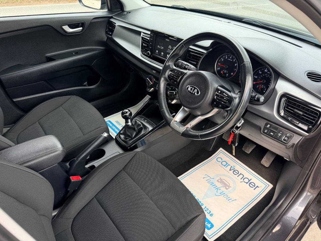 USED 2019 19 KIA RIO 1.25 2 Hatchback 5dr Petrol Manual Euro 6 (s/s) (83 bhp) 5 Services|Cruise|Apple CarPlay/Android Auto|Lane Assist|