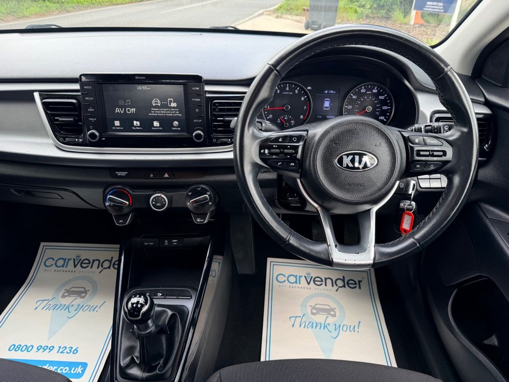 USED 2019 19 KIA RIO 1.25 2 Hatchback 5dr Petrol Manual Euro 6 (s/s) (83 bhp) 5 Services|Cruise|Apple CarPlay/Android Auto|Lane Assist|