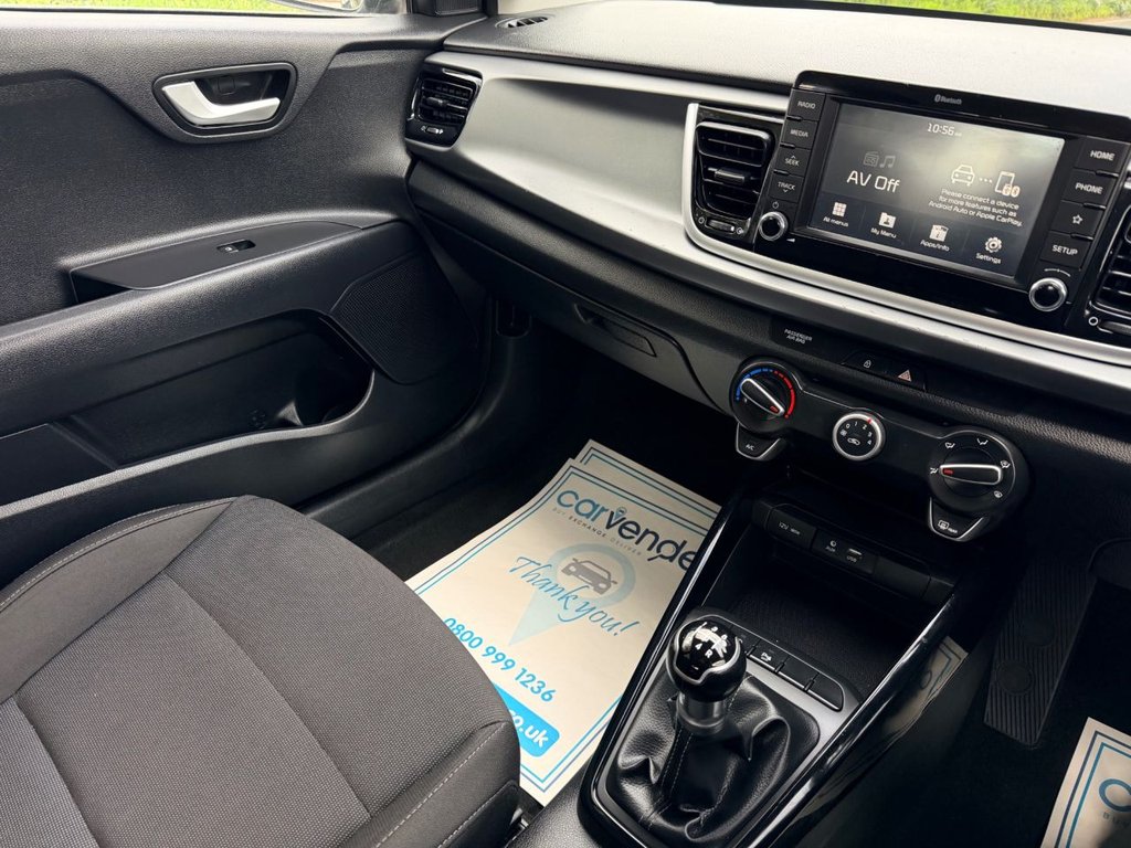 USED 2019 19 KIA RIO 1.25 2 Hatchback 5dr Petrol Manual Euro 6 (s/s) (83 bhp) 5 Services|Cruise|Apple CarPlay/Android Auto|Lane Assist|