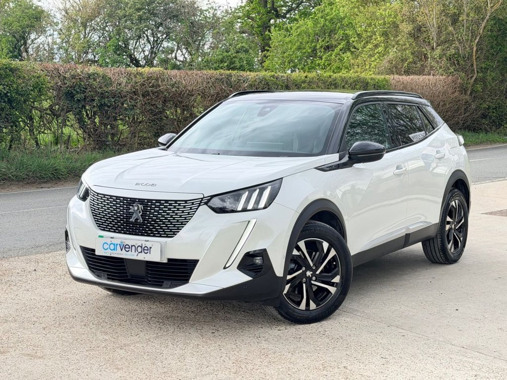 USED 2021 71 PEUGEOT E-2008 50kWh GT SUV 5dr Electric Auto (136 ps) 2 Owners|NaV|R.F Sensor|Camera|Apple CarPlay/Android Auto|Cruise|Half Leather Seats|