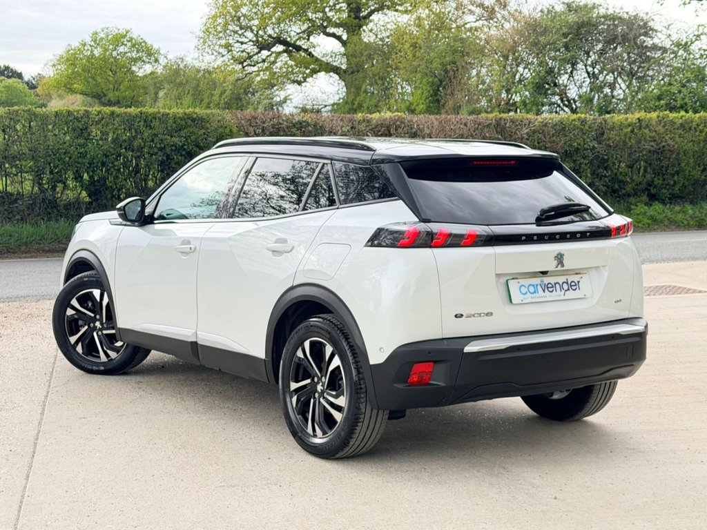 USED 2021 71 PEUGEOT E-2008 50kWh GT SUV 5dr Electric Auto (136 ps) 2 Owners|NaV|R.F Sensor|Camera|Apple CarPlay/Android Auto|Cruise|Half Leather Seats|