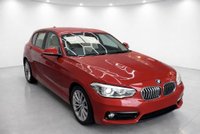 USED 2018 68 BMW 1 SERIES 118D SPORT 150BHP  KEYLESS-LEATHER-HEATED/ELEC SEATS-CAMERA-