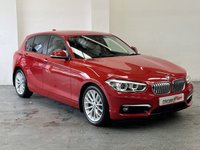 USED 2018 68 BMW 1 SERIES 118D Sport 150BHP Auto KEYLESS-LEATHER-HEATED/ELEC SEATS-CAMERA-
