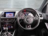 USED 2015 15 AUDI Q5 2.0 TFSI S line Tiptronic quattro Euro 6 (s/s) 5dr R/CAM + ELECTRIC SEATS + ULEZ