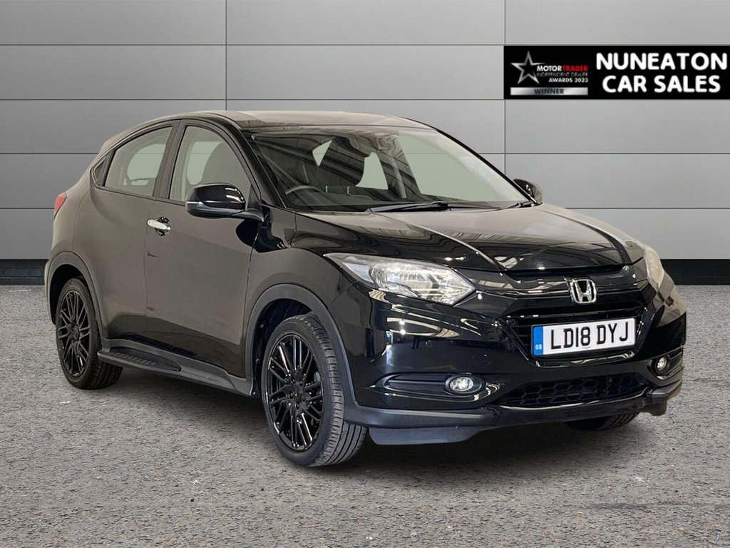 USED 2018 18 HONDA HR-V 1.5 i-VTEC SE SUV 5dr Petrol Manual Euro 6 (s/s) (130 ps) FULL BLACK LEATHER INTERIOR
