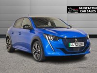USED 2022 72 PEUGEOT E-208 50kWh GT Premium Hatchback 5dr Electric Auto (7kW Charger) (136 ps) APPLE CAR PLAY AND ANDROID AUTO