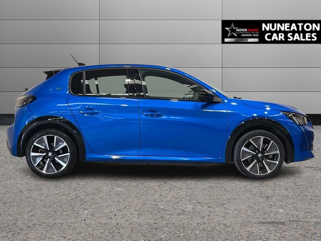 USED 2022 72 PEUGEOT E-208 50kWh GT Premium Hatchback 5dr Electric Auto (7kW Charger) (136 ps) APPLE CAR PLAY AND ANDROID AUTO