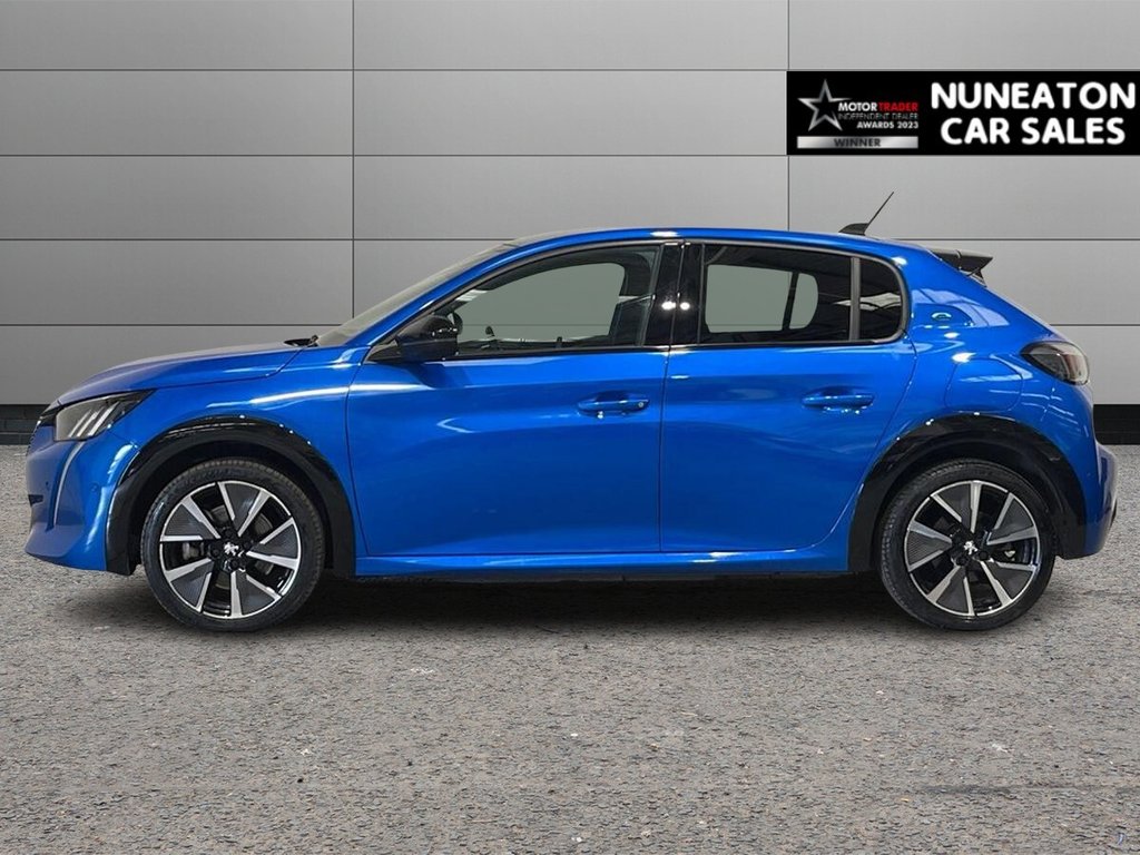 USED 2022 72 PEUGEOT E-208 50kWh GT Premium Hatchback 5dr Electric Auto (7kW Charger) (136 ps) APPLE CAR PLAY AND ANDROID AUTO