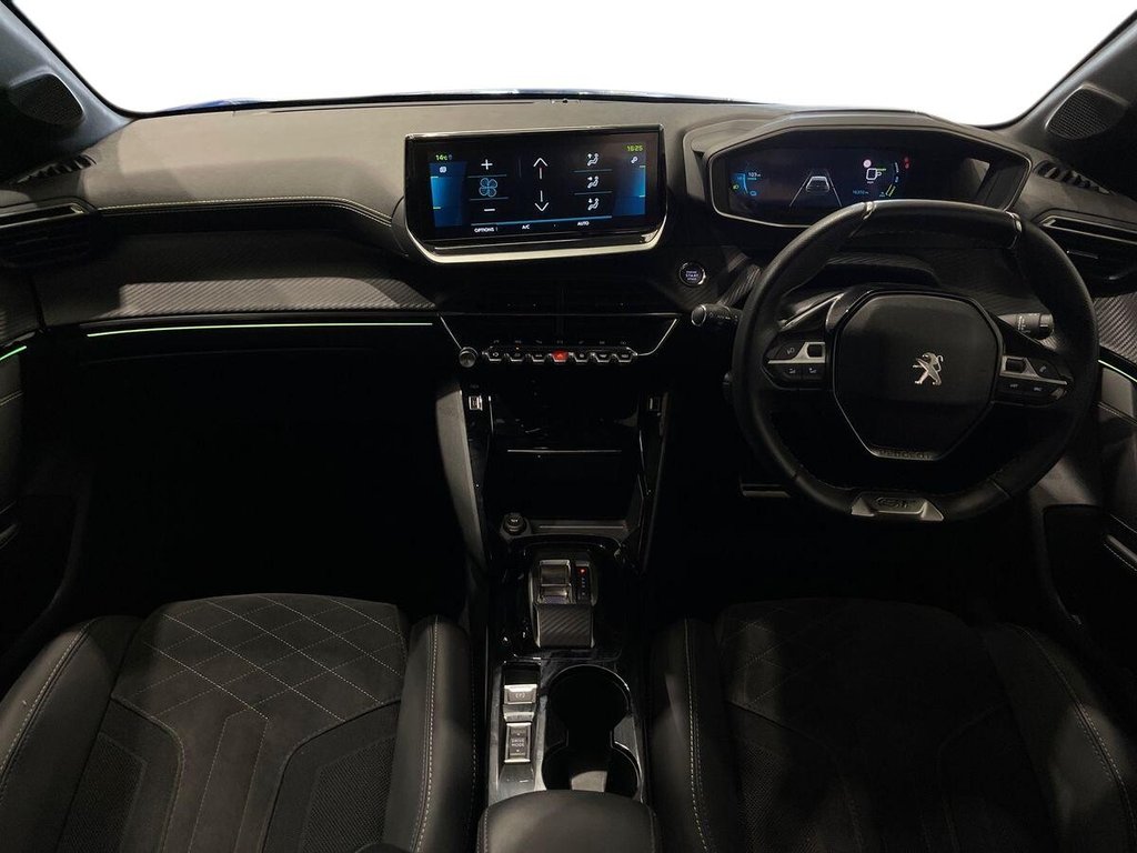 USED 2022 72 PEUGEOT E-208 50kWh GT Premium Hatchback 5dr Electric Auto (7kW Charger) (136 ps) APPLE CAR PLAY AND ANDROID AUTO