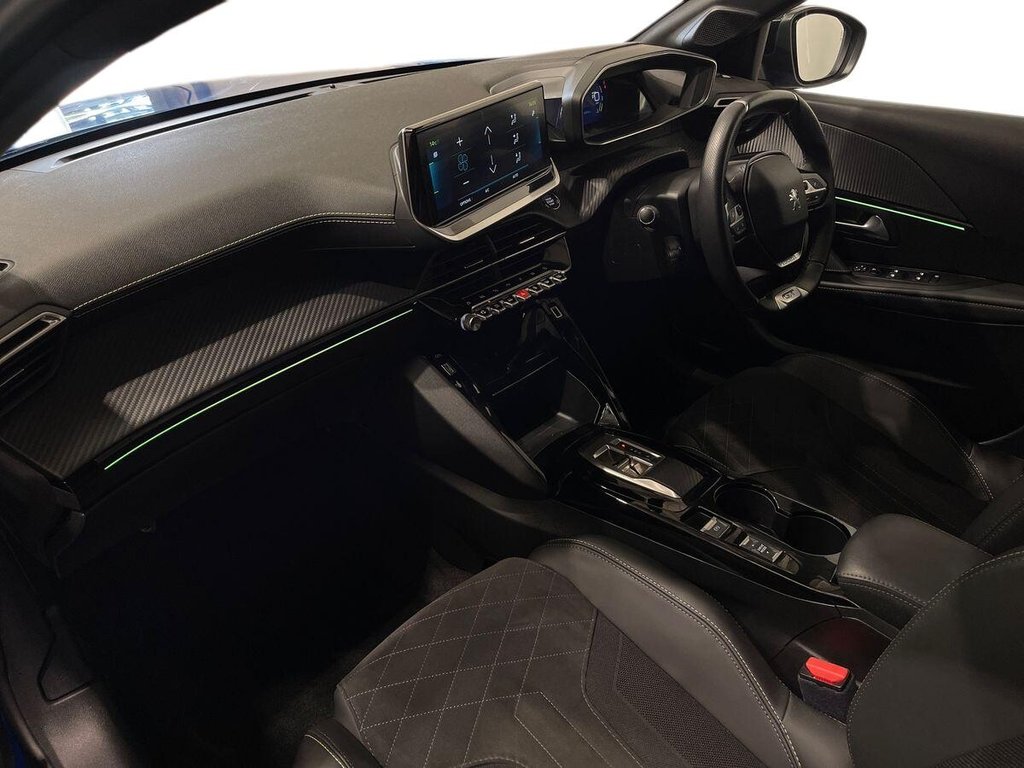 USED 2022 72 PEUGEOT E-208 50kWh GT Premium Hatchback 5dr Electric Auto (7kW Charger) (136 ps) APPLE CAR PLAY AND ANDROID AUTO